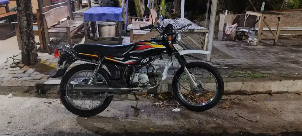 Honda win 2003 komplit plat ad solo asli perorangan