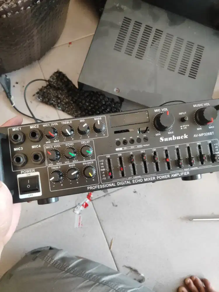 Mesin amplifier sunbuck av-326BT