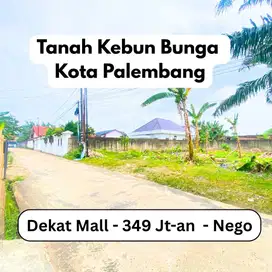 JUAL CEPAT TANAH KEBUN BUNGA DEKAT BANDARA