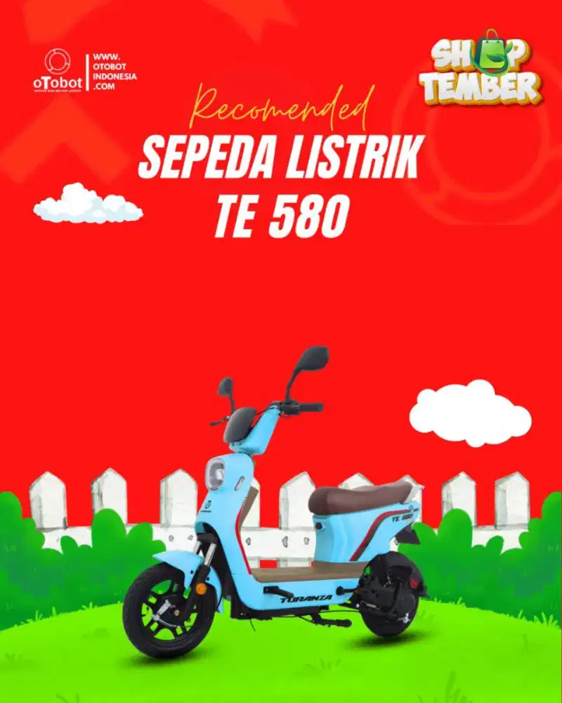 Sepeda uwinfly listrik TE 580