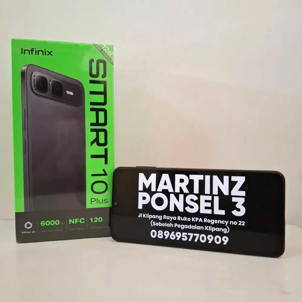 Infinix Smart 10 Plus 8/128 Garansi Resmi 1 Tahun