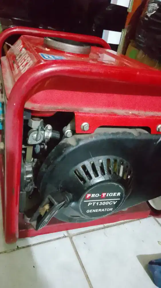 Jual genset TIGER PRO 1300 Watt, mesin hidup