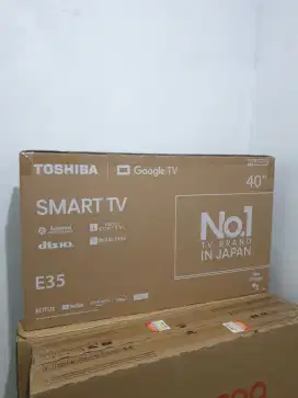 TOSHIBA GoogleTV Digital 40 inch. 100% Baru, bisa COD + Setting
