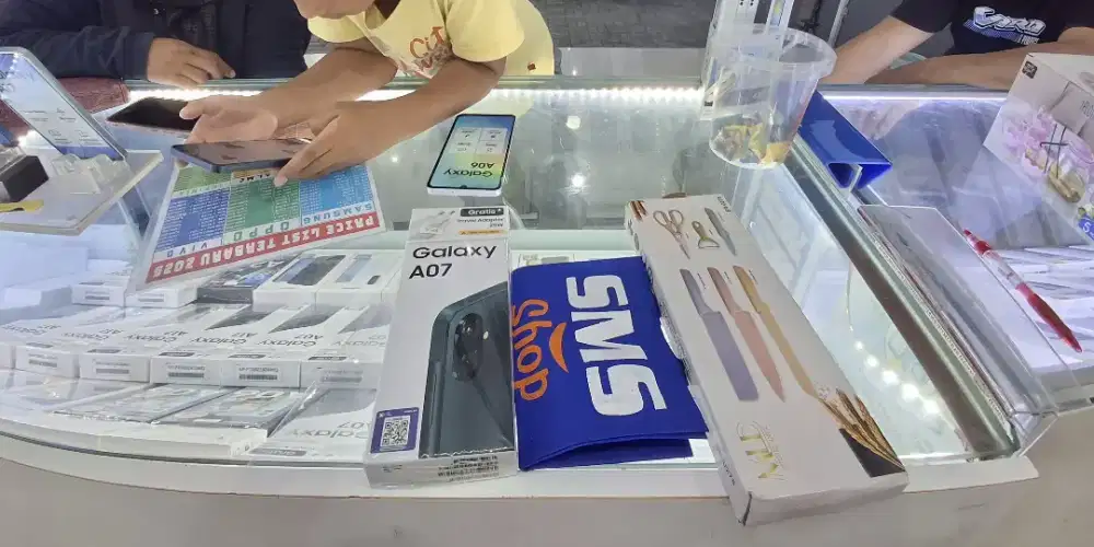 SAMSUNG A07 RAM 4GB+4GB INTERNAL 128GB