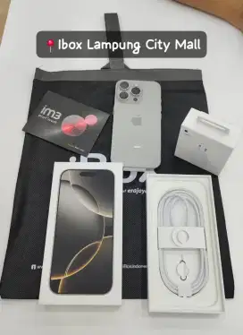 CICILAN IPHONE 16 SERIES TANPA DP HANYA KTP DI IBOX LAMPUNG CITY MALL