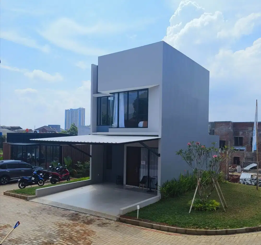 Rumah di Cipayung Jakarta Timur [Dinding Full Bata Merah]