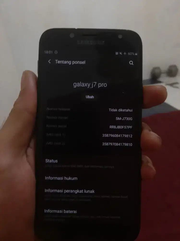 SAMSUNG J7 PRO FULL ORIGINAL