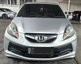 Baru 78rban Km Honda Brio 1.3 E MT Manual 2013 Silver Mulus Siap Pakai