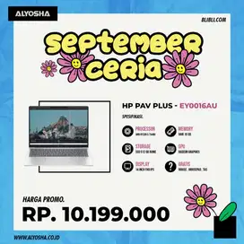 HP Pavilion Plus 14 ey0016AU/Ryzen 5-7540U/16GB/512GB SSD/14″ WUXGA