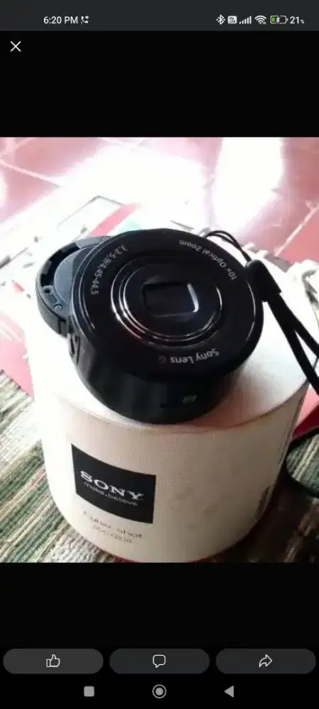 Sony DSC QX10 bekas