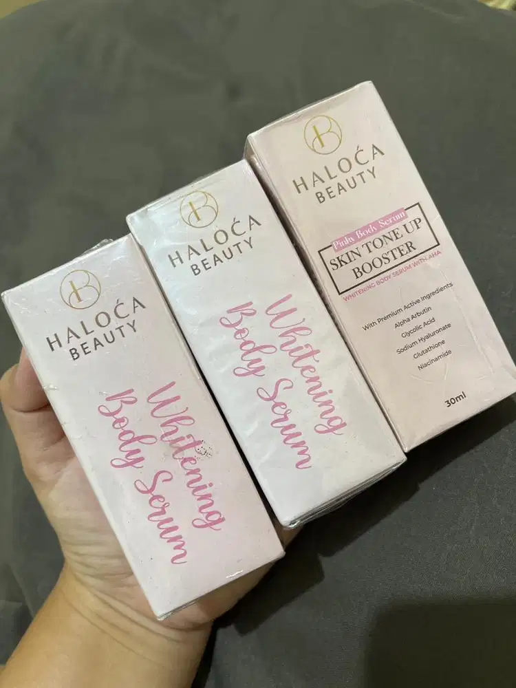 Whitening body serum - brand haloca