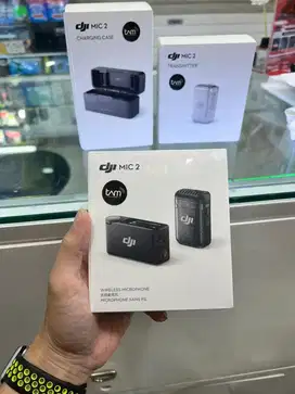 Dji mic 2 (2 TX + 1 RX + charging case ) 1set garansi resmi net aja