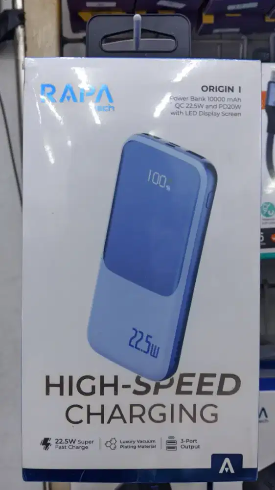 POWER BANK 10.000mAh RAPA TECH ORIGIN I