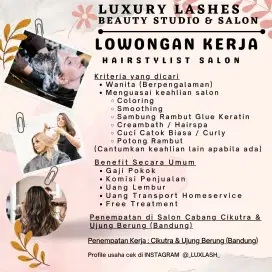 Loker HAIR STYLIST / Hair Salon Wanita
