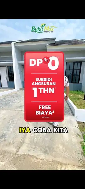 Rumah tanpa dp di serang kota