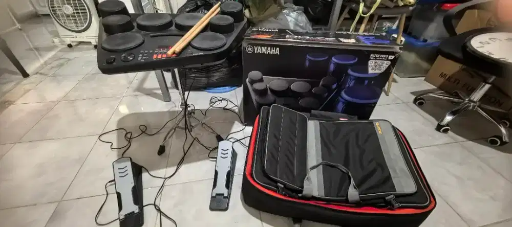 Drum Elektrik Yamaha DD 75 Fullset Banyak Bonus