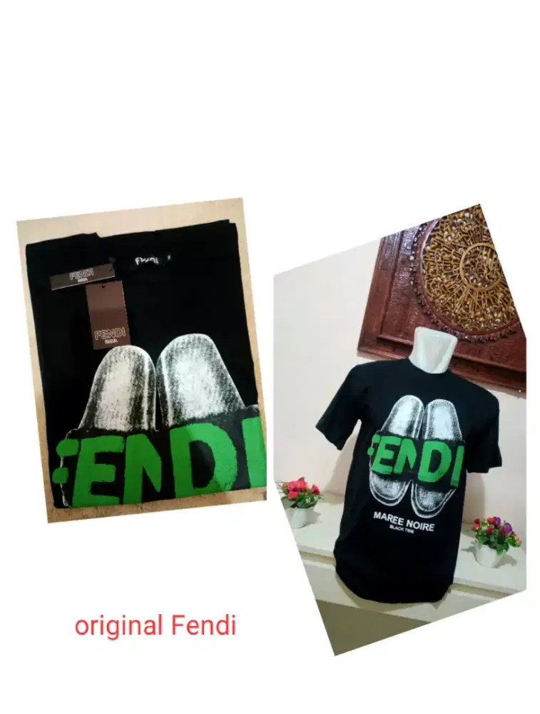 Baju kaos Merk Fendi
