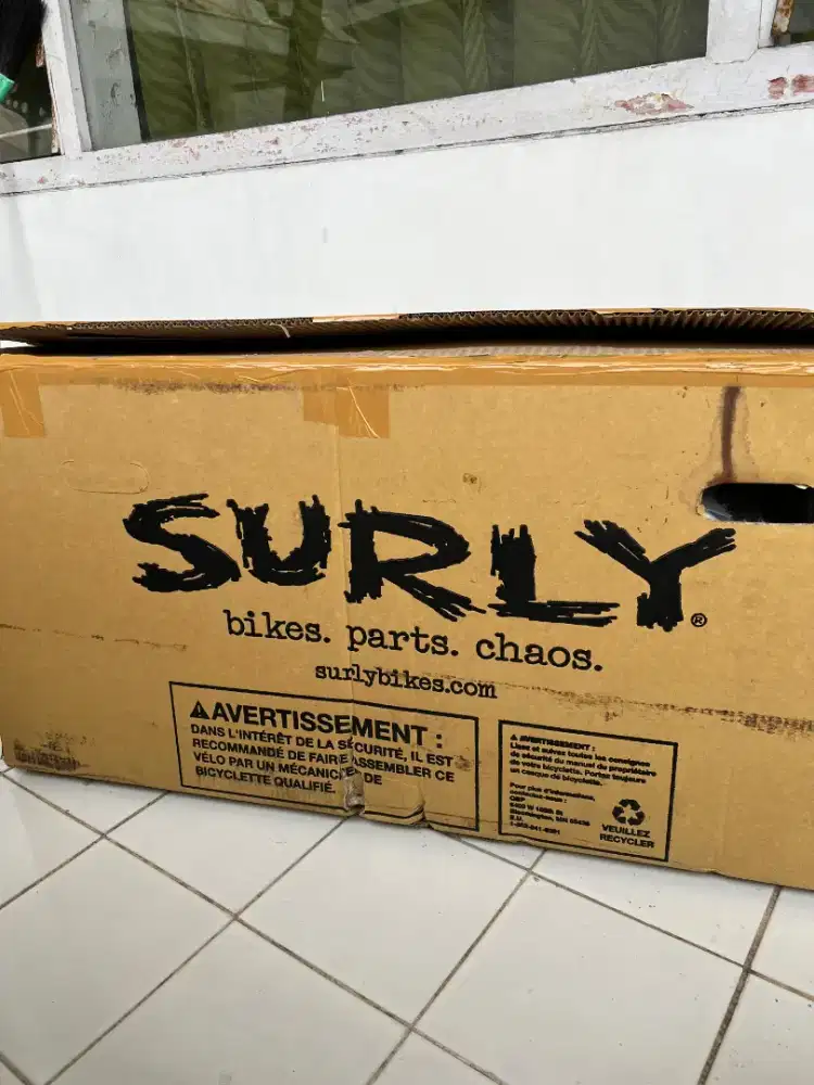 Frame surly straggler 42 black