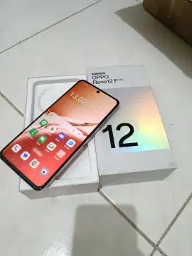 Oppo Reno 12F 5G ram 12/256gb Ex resmi mulus istimewa hp+dus murah !!