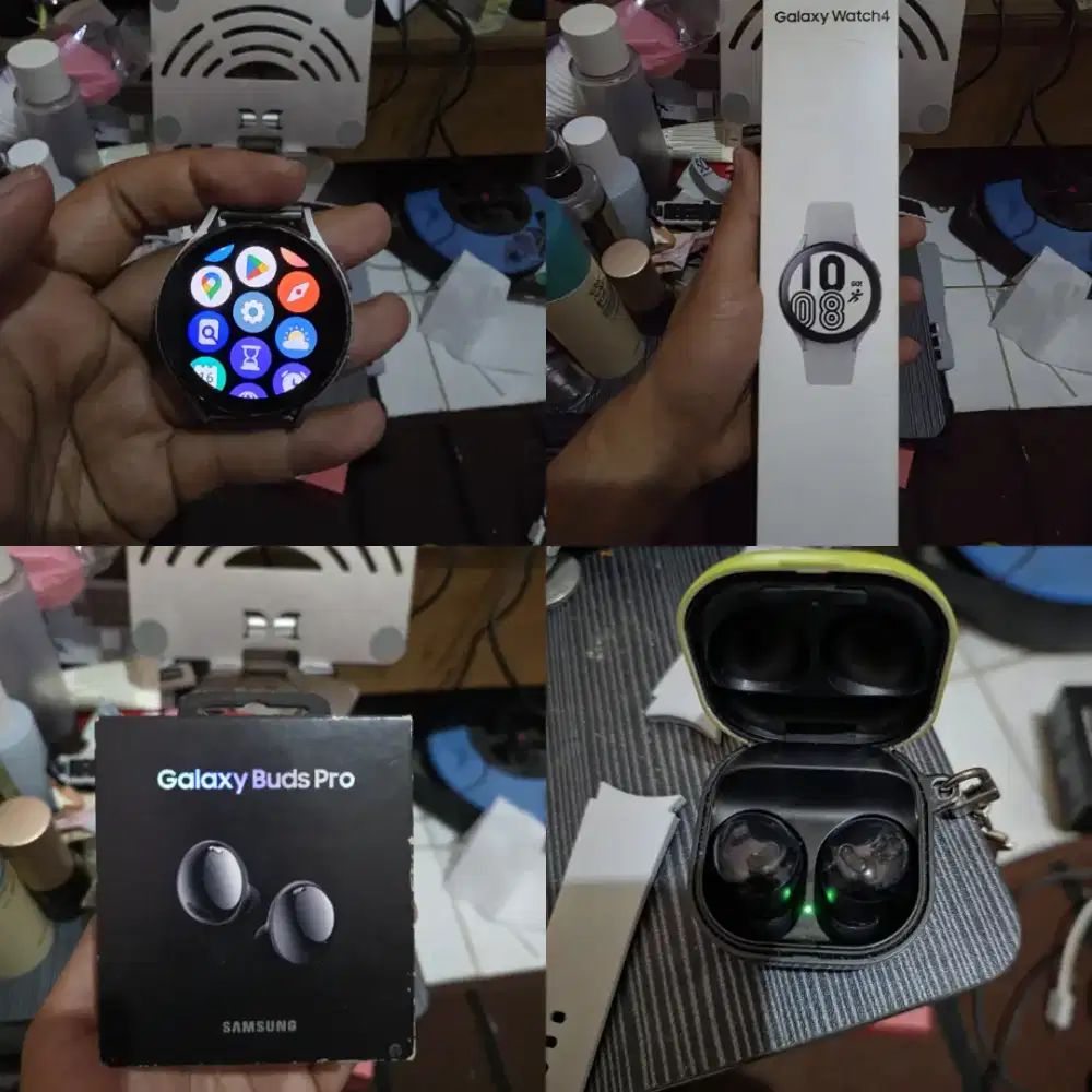 Samsjng galaxy watch 4 44mm & buds pro