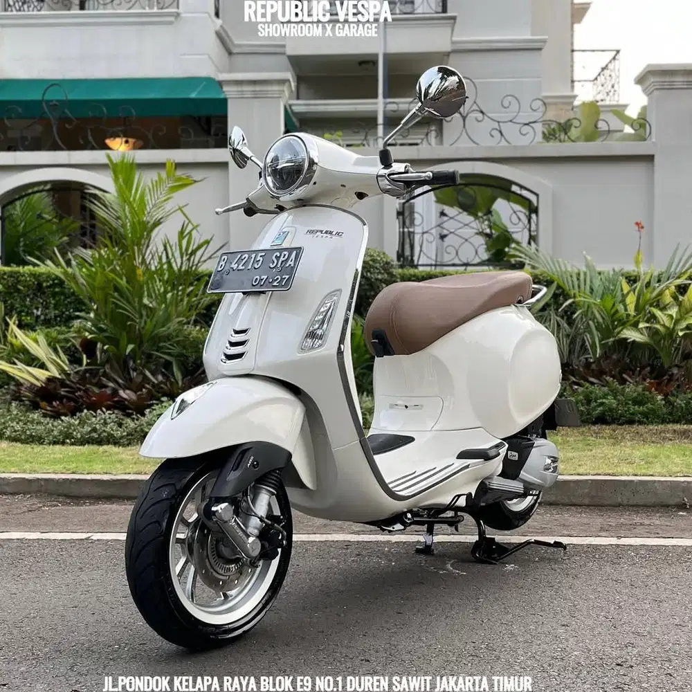 PIAGGIO PRIMAVERA 150 IGET ABS Tahun 2022 WARNA PUTIH FAVOURITE COLOUR