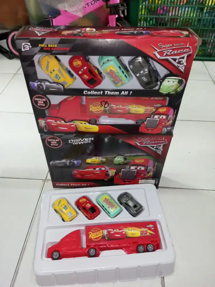 Mainan Anak Mobil Cars isi 5