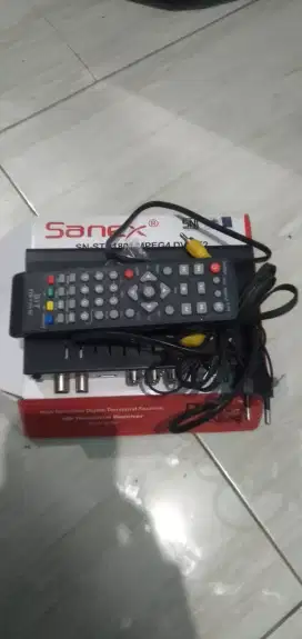 Dijual Set Top Box merk sanex, jual stb