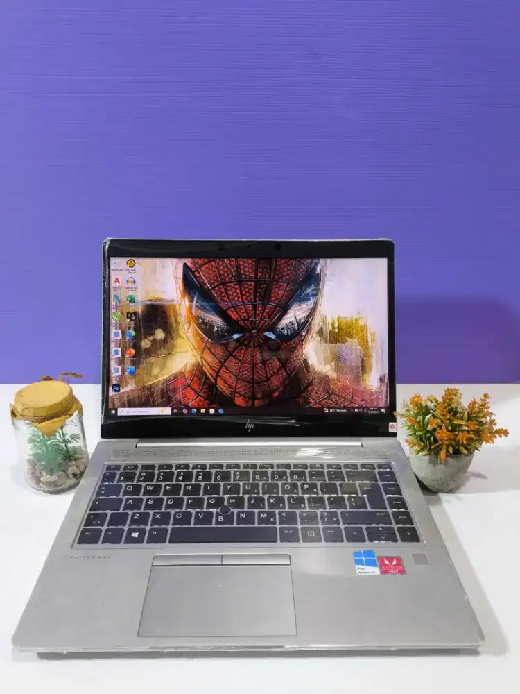 Laptop  Super Tangguh HP Elitebook 745 G7 R74 [SSD] NOMINUS Superslim