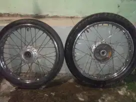 Sperpart kin/pelek bekas rx king