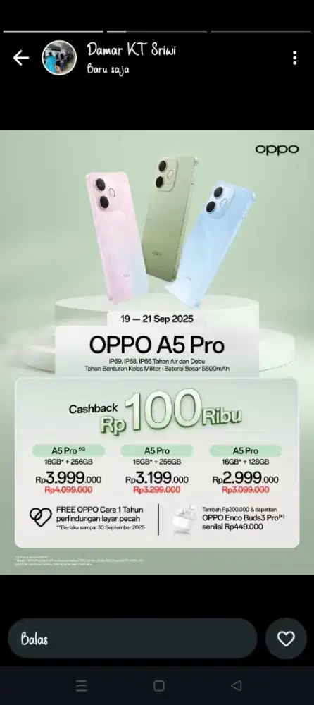 Oppo A5 Proo Series