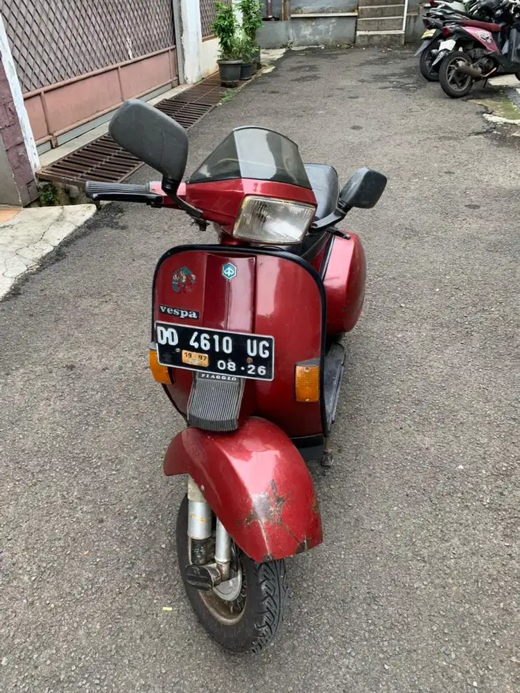 Vespa Excel 150 Red Rosso Original