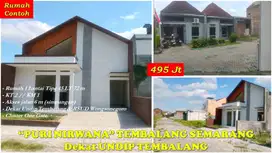 Rumah Baru, Cluster dkt Undip Tembalang Semarang (Perumahan Dinar Mas)