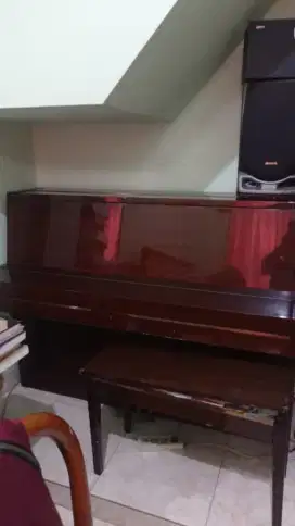 Jual Piano Upright Acoustic Flora Made in Japan