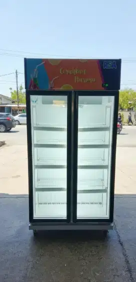 Showcase RSA 2 pintu orisinil blm pernah servis