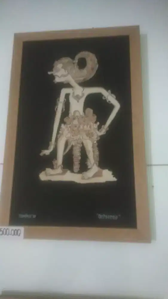 Lukisan kopi diatas kanvas