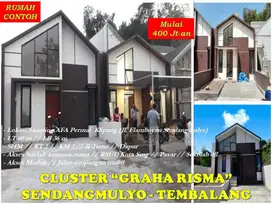 Rumah Baru, Cluster dkt Klipang & samping AFA Permai Klipang Semarang