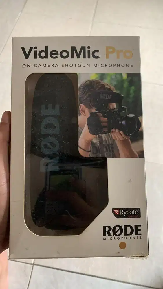 RODE Microphone Videomic Pro Rycote - Video Mic Pro Rycote