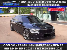 Odo=3k PAJAK=2026 BMW 730Li M Sport nik 2023 BMW 730 Li MSPORT 2023