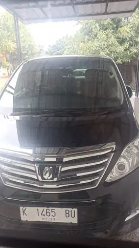 Alphard tipe x 2012 pajak hidup,mobil rawatan,semua berfungsi