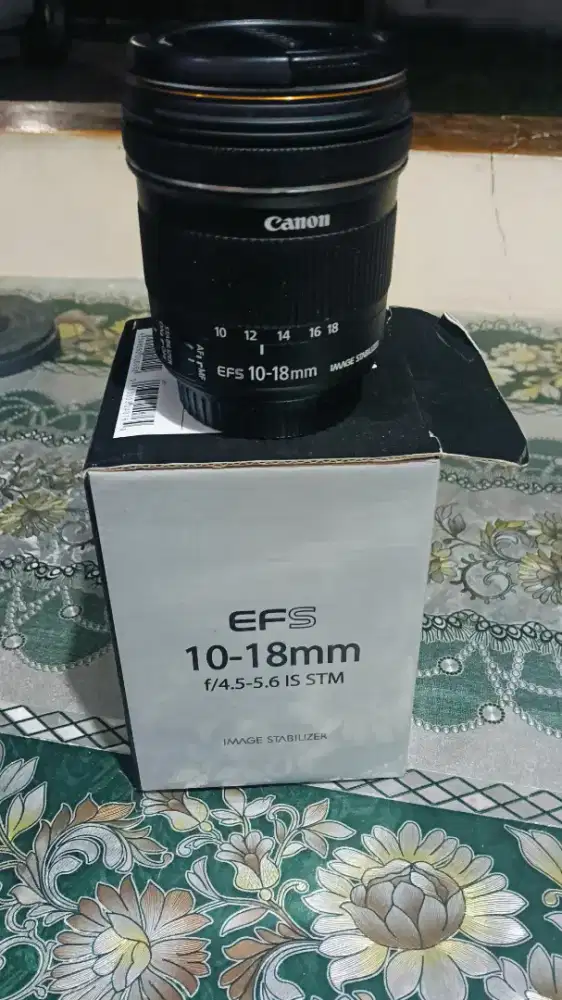 Lensa wide Canon 10-18 mm