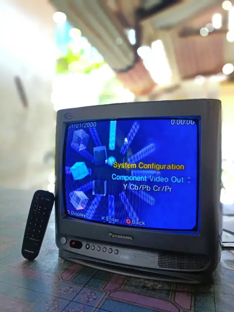 Tv crt/tabung Panasonic 14 retro (bekas)