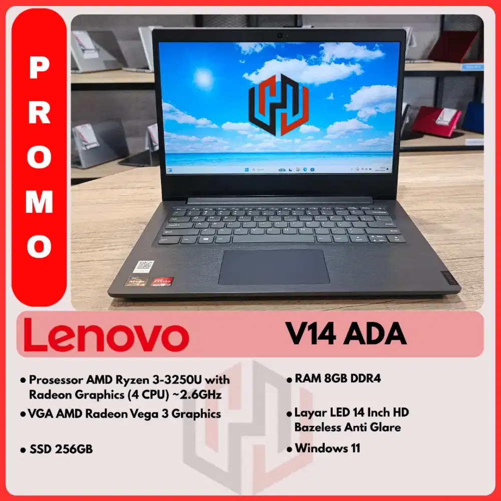 LENOVO V14 AMD RYZEN 3 RAM 8 NORMAL
