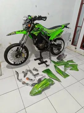 dijual kawasaki dtraker hijau istimewa