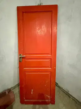 Dijual Pintu Kayu Kamper Tebal Ukuran 190 cm × 73 cm