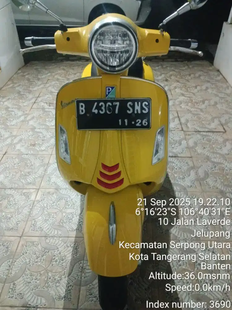 Jual vespa piaggio GTS sport 150cc