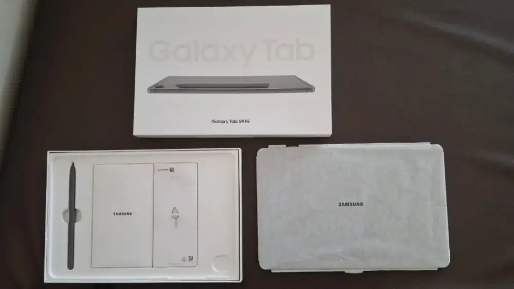 Samsung Tab S9 FE, Wifi, Gray - kondisi mulus dan nego tipis