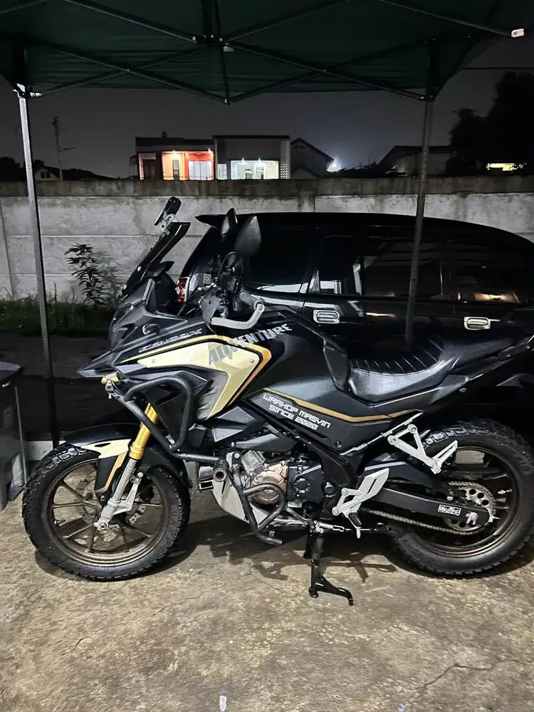 CB 150x, pemakaian pribadi.
