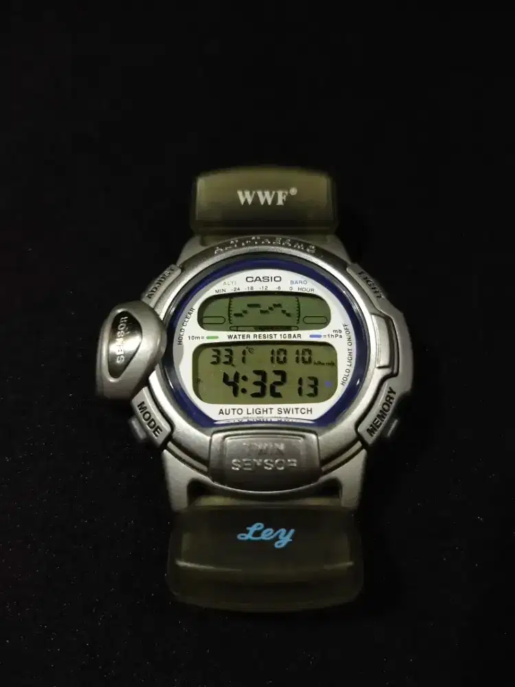 Casio Protrek Ley PRL-20 Blue WWF Edition
