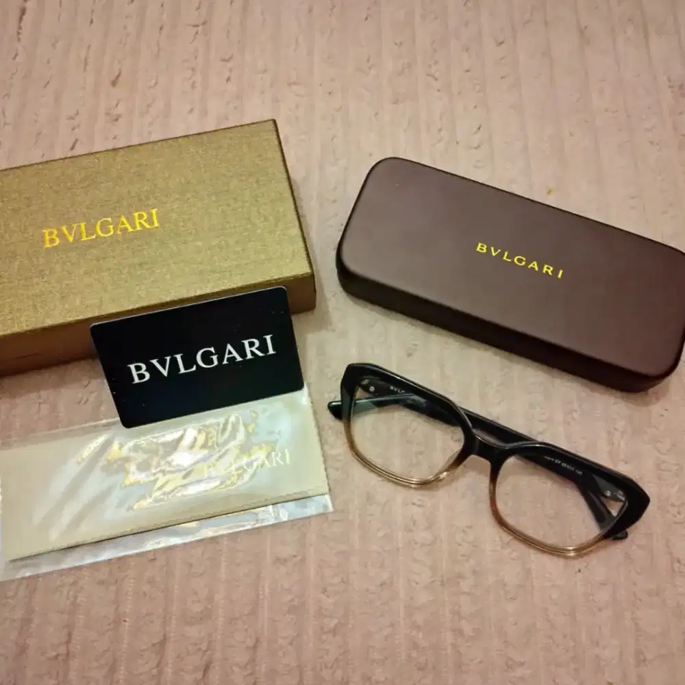 Kacamata bvlgari likenew ori murah aja