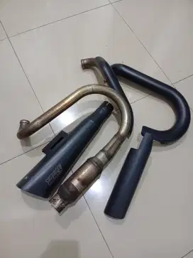 Knalpot Fullsystem Vince Hines Harley Davidson XG 500